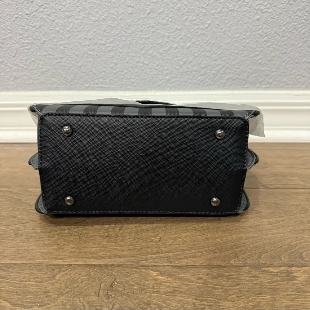 Loungefly Wednesday Addams Exclusive Nevermore Crossbody Bag - Picture 10 of 12